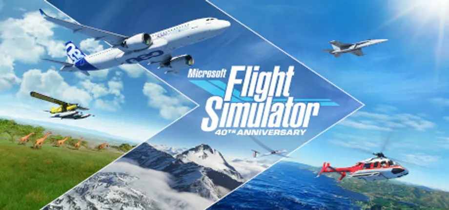 Обложка Microsoft Flight Simulator (2020) 40th Anniversary Edition